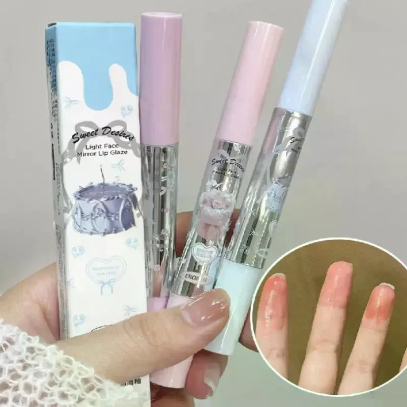 ลิปกลอส HERORANGE หัวฟองน้ำแบบแบน ให้ความชุ่มชื้น ติดทนนาน กันน้ำ ช่วยให้ริมฝีปากดูอวบอิ่ม ไม่ติดแก้ว