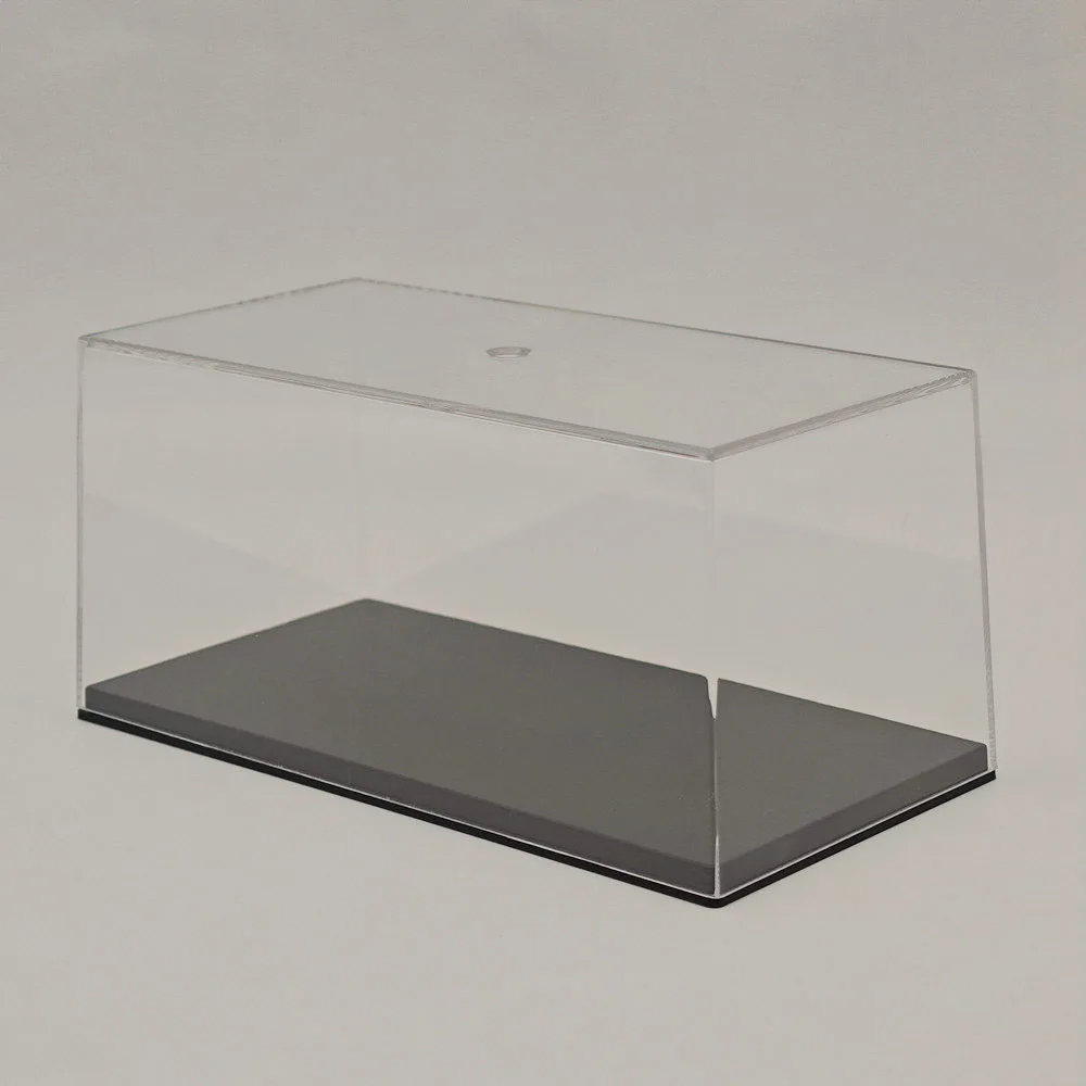 15.3cm Acrylic Boxes Display Case Stand Box Storing Transparent DustProof for IXO 1:72,1:43 Scale Toys Car Models 6\'\'