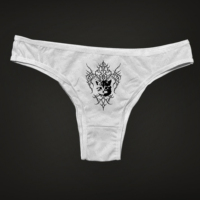 Retro 2000s women's cute cat printed thong fashionable women's underwear sexy casual slim fit emo girl outfit Y2K style punk