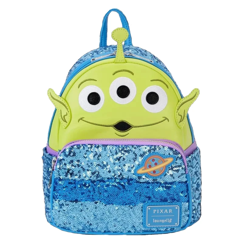 Loungefly Disney Pixar Movie Series Toy Story/WALL-E/Monsters University Mini Backpack Coco Cosplay Backpack image 3