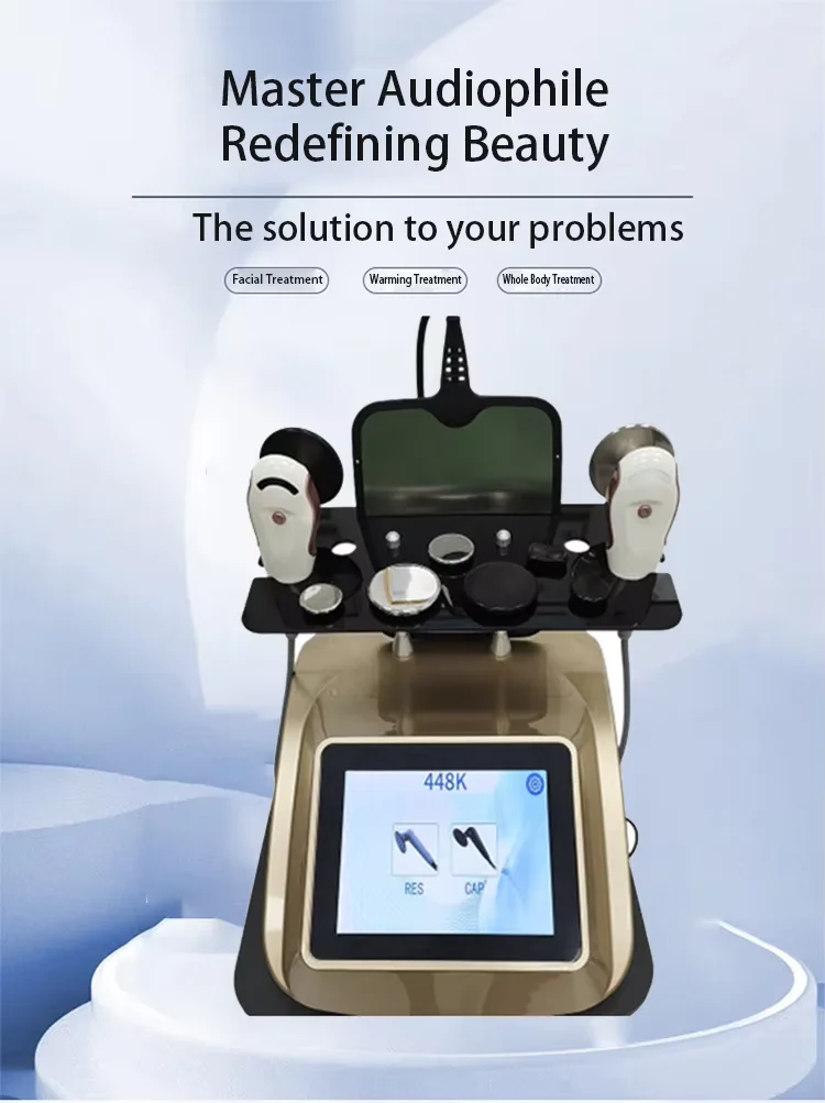 448Khz CET RET Tecar Device INDIBA Physical Therapy Machine Rf High Radio Frequency Diatermia Pro Loss Weight Health Care System