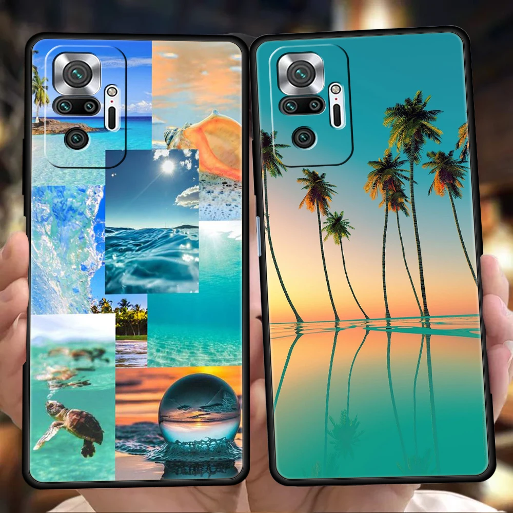 Summer Time Rendering Phone Case For Xiaomi Redmi Note 12 5G 10C 10 11 9 8 Pro Plus 9S 7 8T 9T 9A 8A 9C K50 K40 Gaming Cover