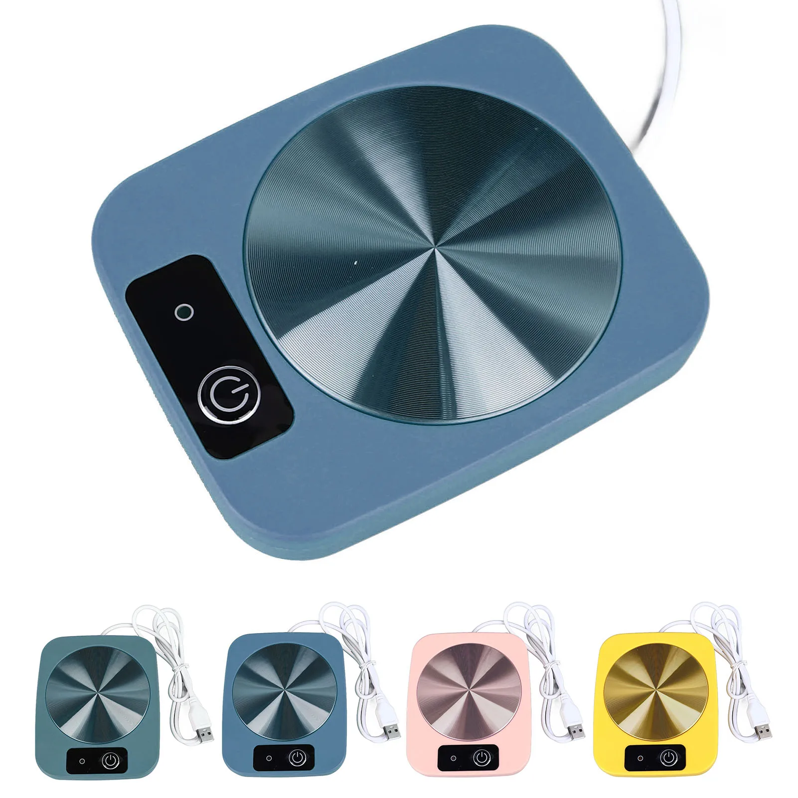 USB Electric Heater Cup Mug Warmer Coffee Mug Warmer Heater Warm Mat Constant Temperature Coaster For Home Office Gifts