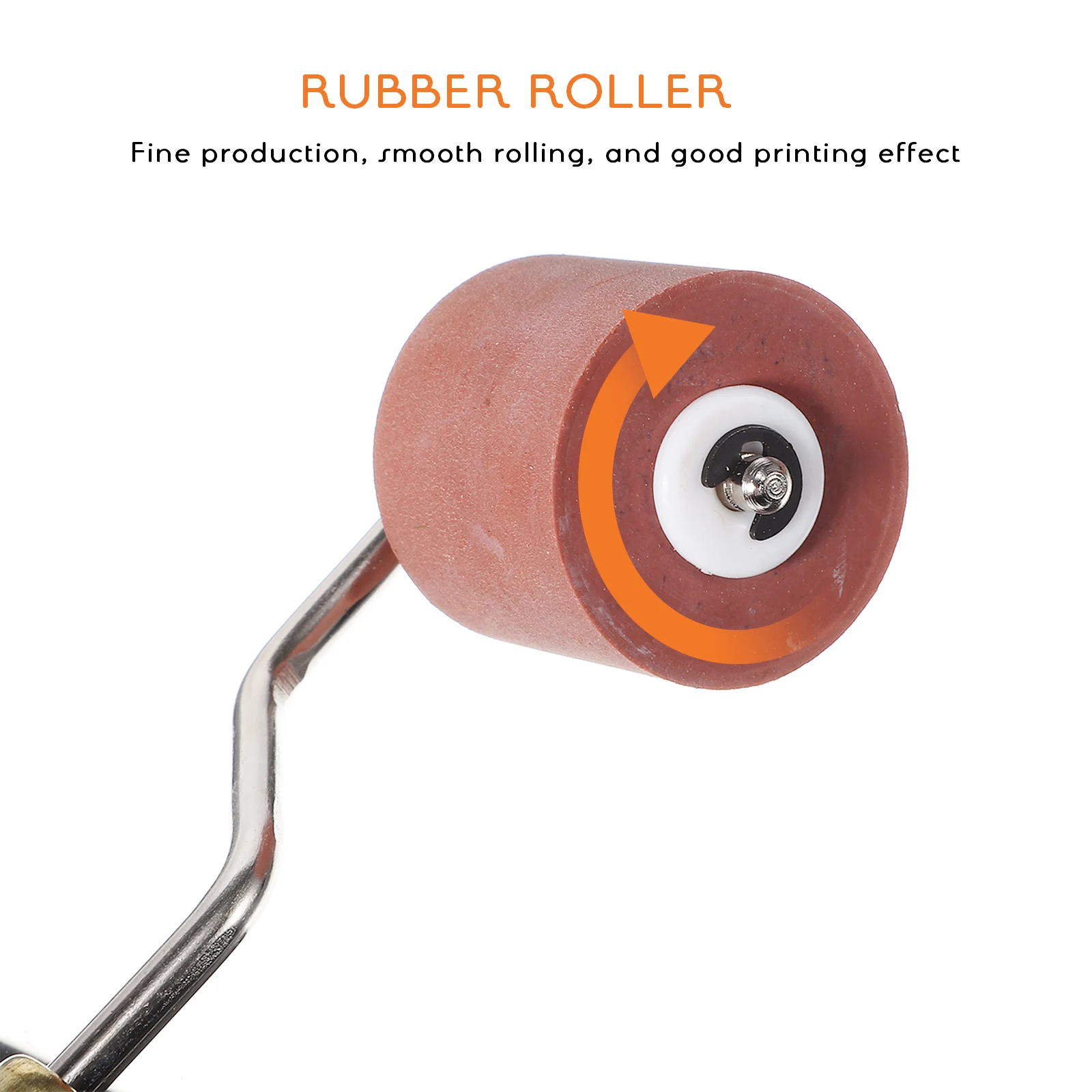 

3 Pcs Rubber Roller Set Printmaking Round Craft Ink Applicator Tool Tools for Crafts Miss Rollers