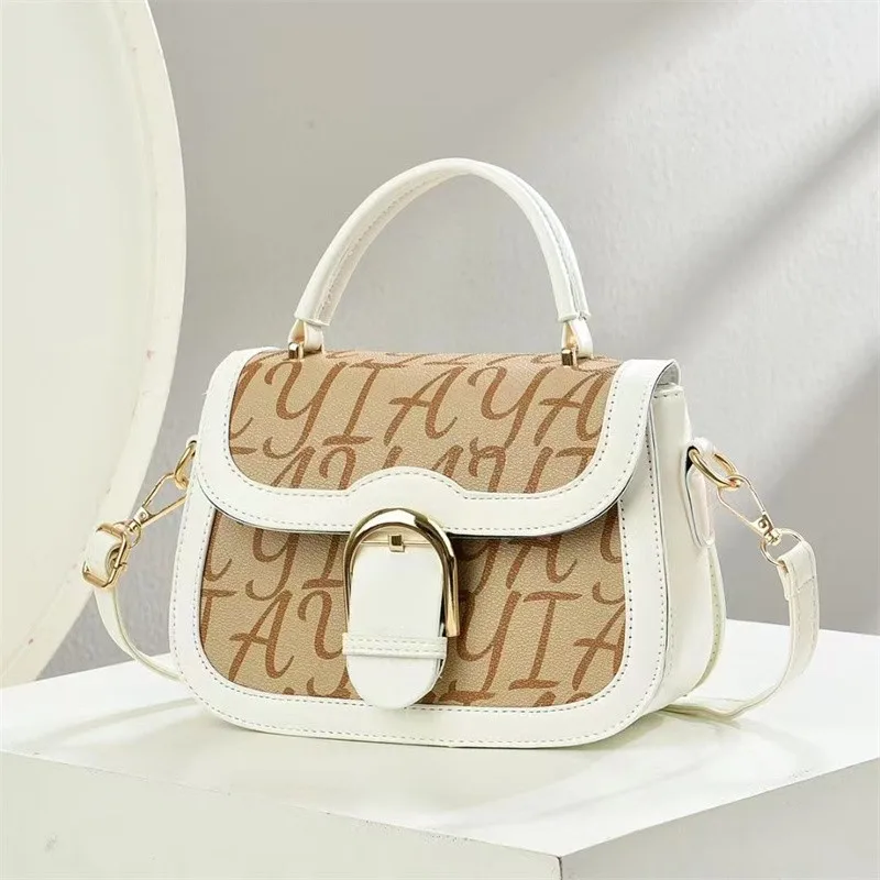 

2025 new commuter versatile retro saddle bag foreign style popular shoulder oblique span bag