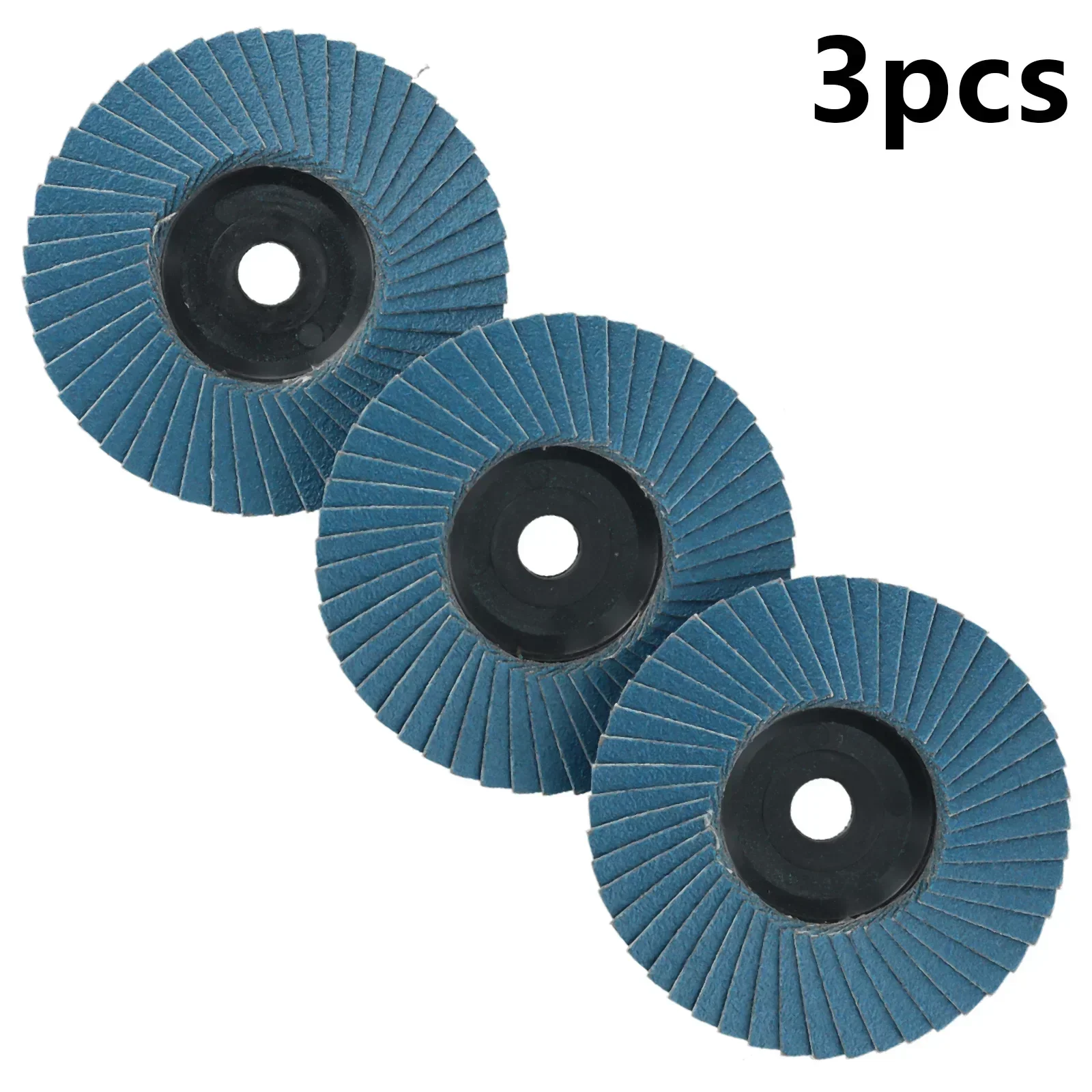 3PCS 3inch Grinding Wheels Flat Flap Discs 75mm Sanding Disc Wood Cutting For Angle Grinder Wheel Power Tool Accessories