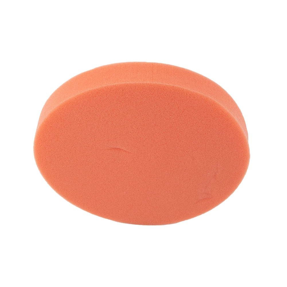 Clean Buffing Sponge Waxing Paint Care Tool 7inch Orange Rotary Polishing Accessories Replacement 1PC Sale Useful