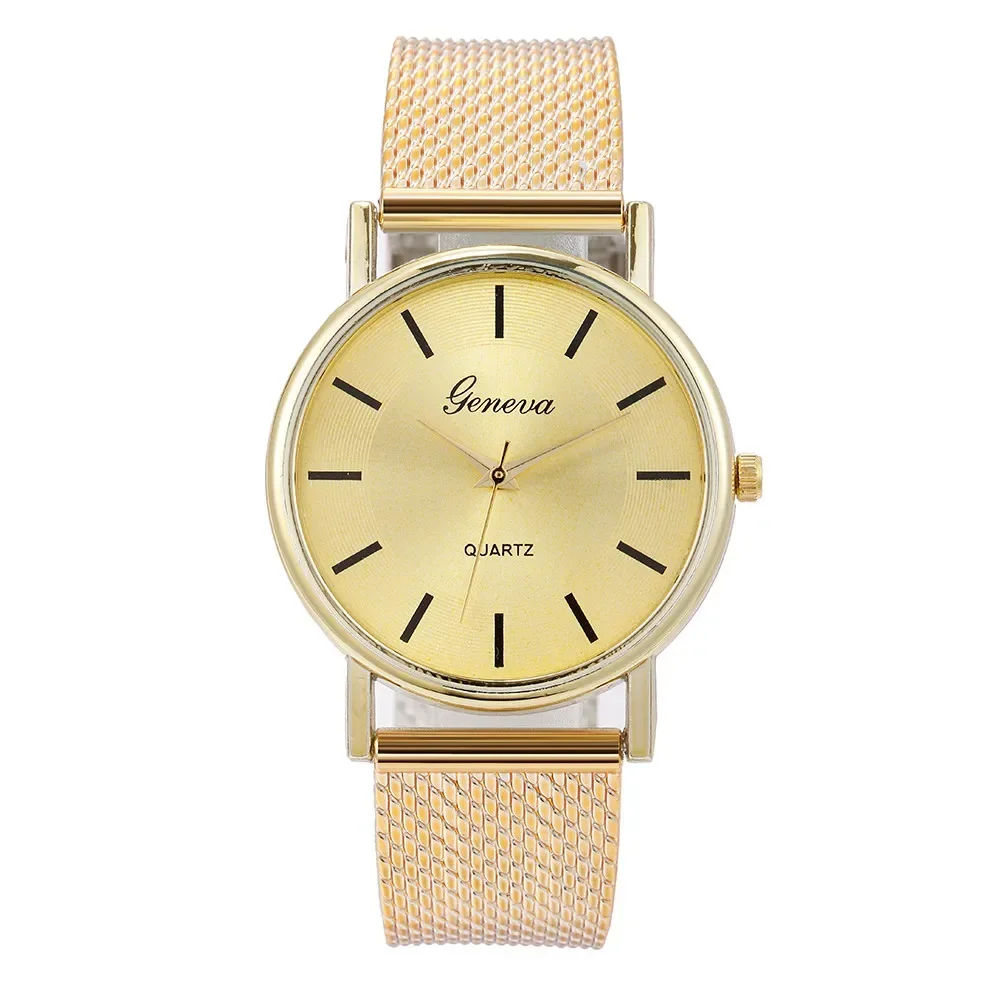 Luxo Quartz Watch for Women, Relógio de pulso elegante, Relógio, Feminino, 2023