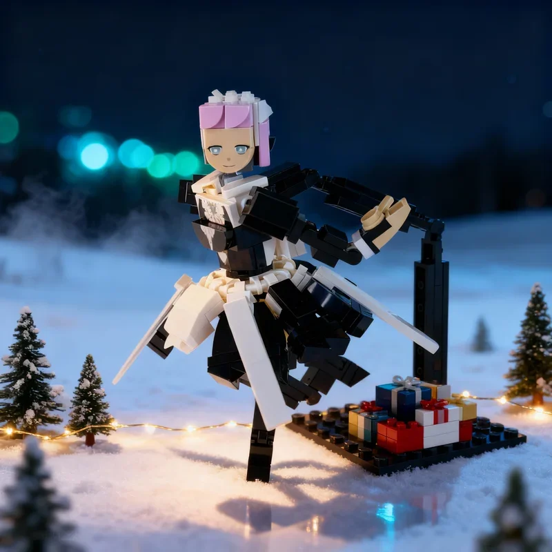 301pcs MOC Felicia Fire Emblem Fates Model Building Toys Blocks Construction DIY festival Gifts Education Creative Idea