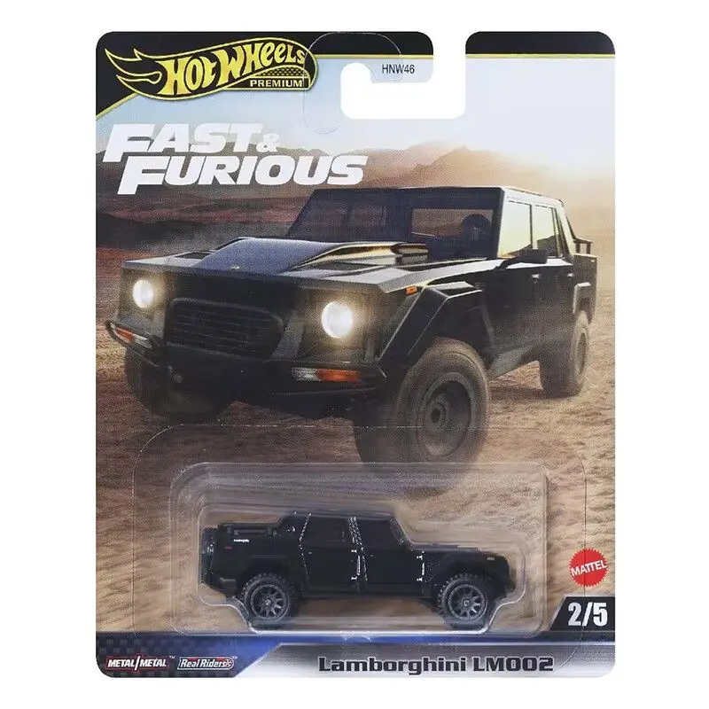 Original Hot Wheels Car Model Fast & Furious Series HNW46-L Toyota Subaru Nissan Collection Alloy Custom Model Ornament Gifts