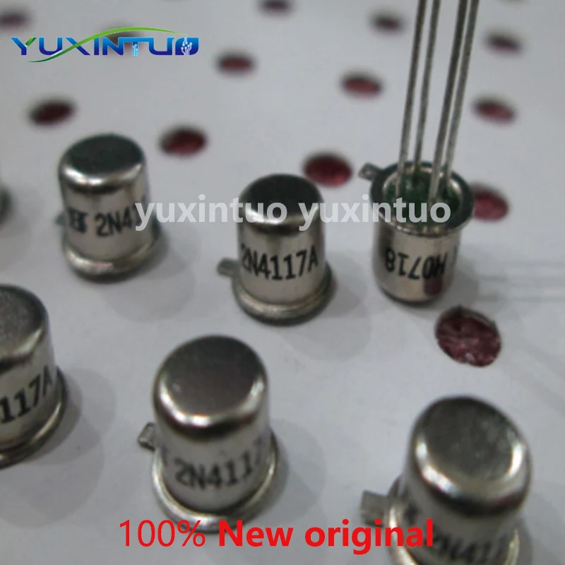 

2N4117A CAN4 Small signal transistor of n-channel JFET general amplifier