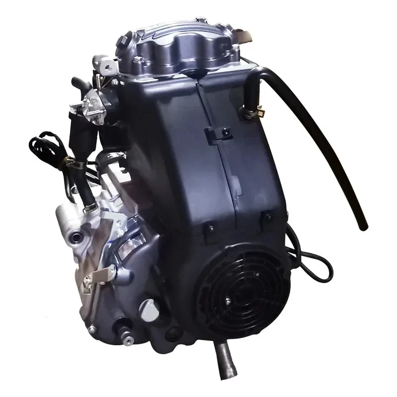 Hongsheng CG200D Motorcycle Engine, 200cc Air-Cooled Single-Cylinder Four-Stroke Engine, Electric Start 5