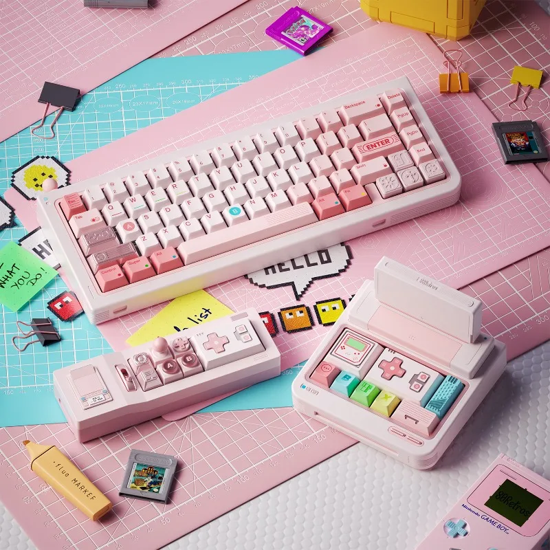 80Retros Autopad Retro AE86 Wired Mini Mechanical Keyboard Hot-swapping 12 Keys Gaming Keyboard Kit Customized Desk Accessory