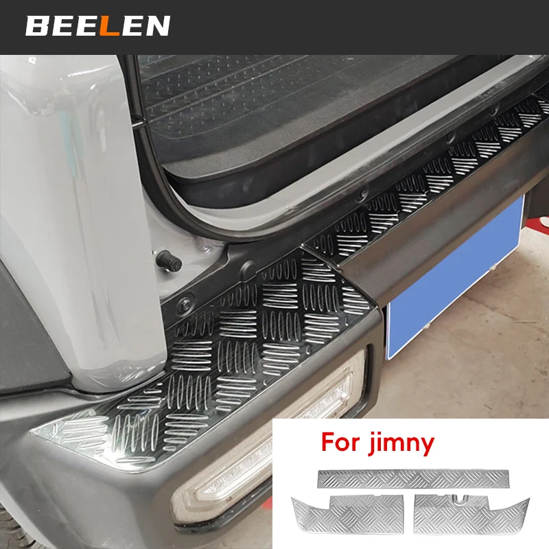 

Rear Bumper Guard For Suzuki Jimny Jb64 Jb74 2019+ 3 door 5 door Car Accessories Rear Bumper Trim Rear Guard Cover