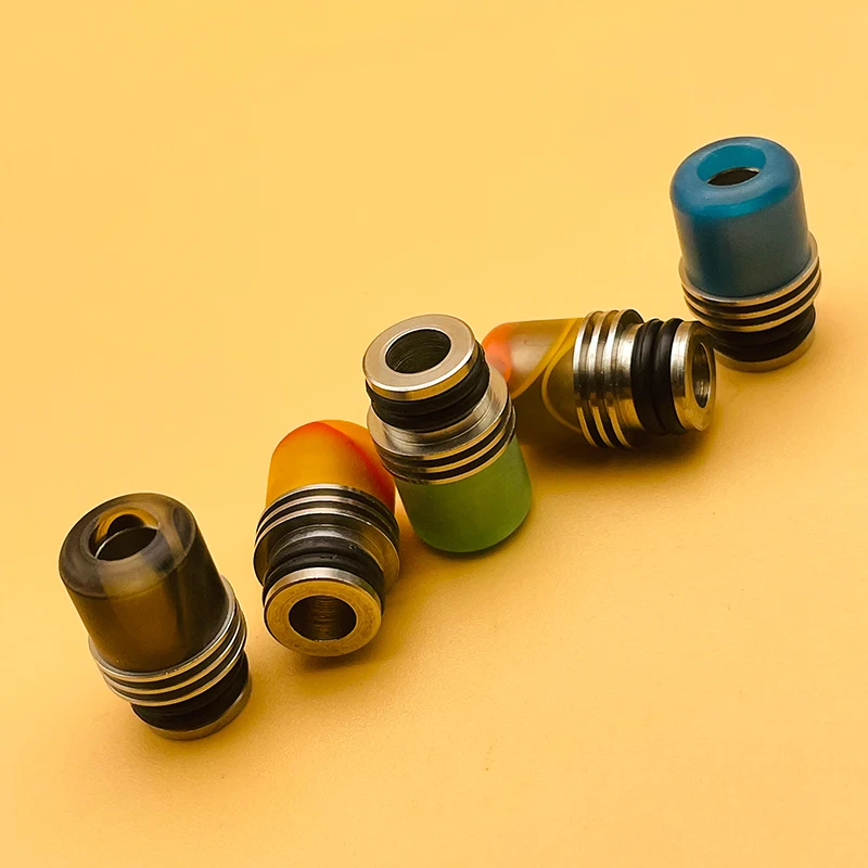 رأس DSX بالتنقيط ، الفولاذ المقاوم للصدأ والكمبيوتر ، قطعة فم مقاومة للحرارة ، بخاخ خزان الخيط ، ملحقات صندوق Vape Dotaio #3