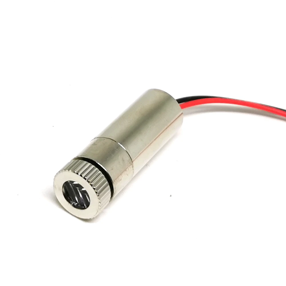 

Focusable Line Beam 100mW 650nm Red Laser Diode Module 12*35mm