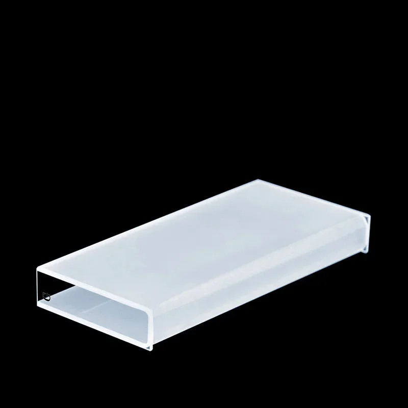 1PC Glass Cuvette 100mm Optical Path 35ml Large Volume Colorimetric Cell With Lid For Visible Spectrophotometer Lab Consumable