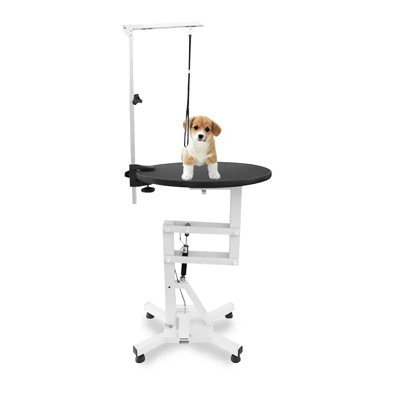 Good Price WN-209 Lifting Round Dog Grooming Beauty Table Pet Pneumatic Grooming Table