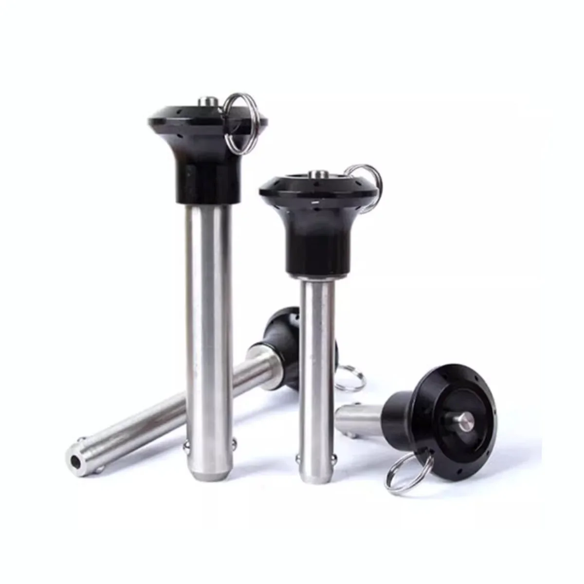 Diameter 12 Aluminum Head Stainless Steel Pin/Round Handle Button Quick Release  Ball Head Locking Pin