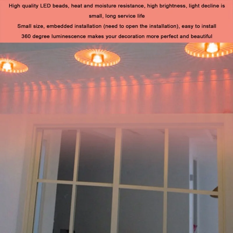 E5 Sun Flower Wall Lamp Aluminum 3W RGB LED Aluminum Wall Lamp With Remote Control For Bedroom Bedside Living Room Decor 85-277V