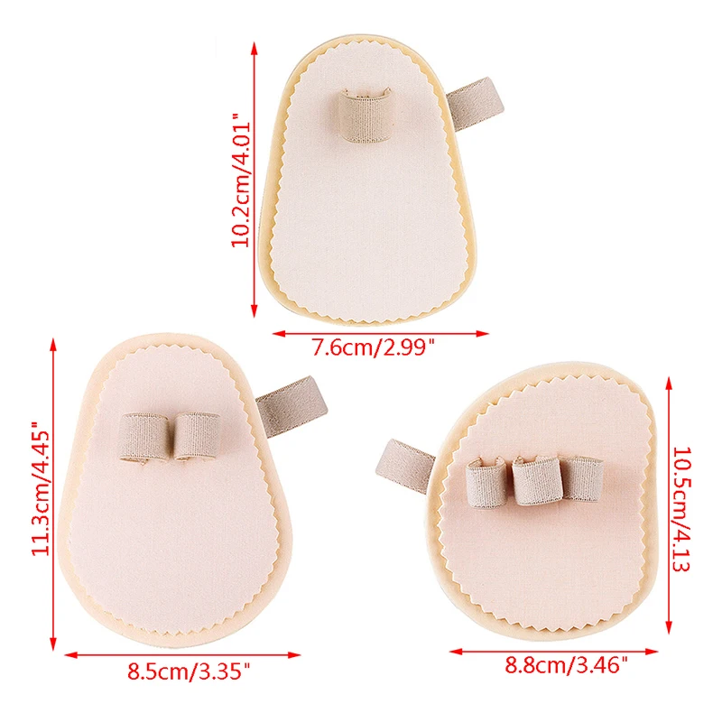 1Pcs Hammer Toe Cushion Separator Support Pads Corrector Straightener Bunion Guard Protector Spreader Foot Care Tool Pain Relief