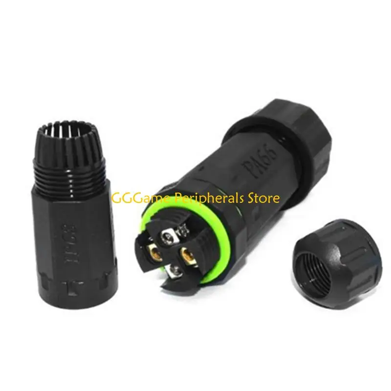 Immagine 3: U55B IP68 Scatola giunzione esterna Impermeabile Filo elettrico Connettori per cavi 5mm-10mm Adattatori per scatola