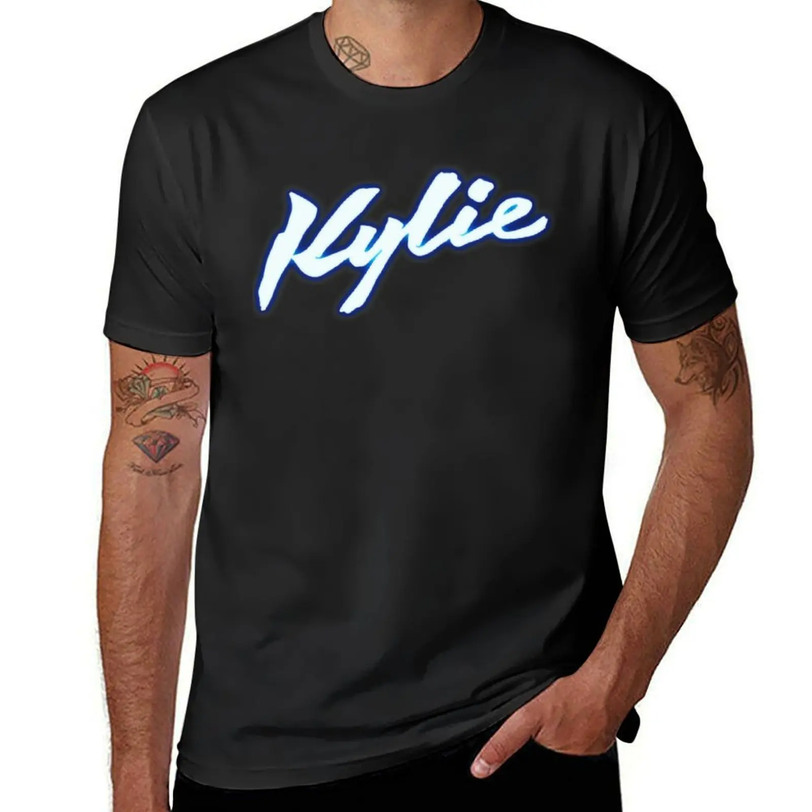 KYLIE MINOGUE T-Shirt customs design your own plus size tops cute tops men graphic t shirts