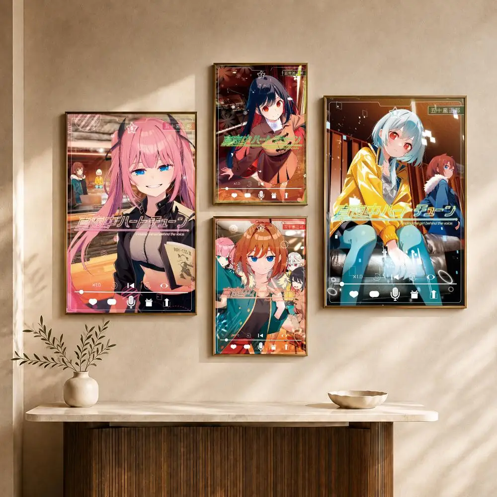 Anime Midnight Heart Tune Romance Poster HD Wall Decor Apartment Dorm Office Cafe Bedroom Home Gift