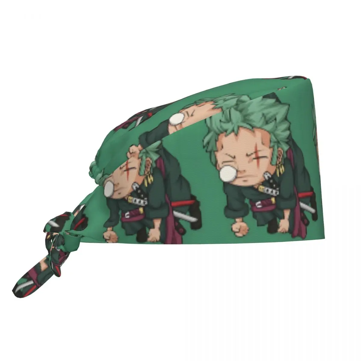 

Custom Adjustable Zoro O-One P-Piece Anime Working Hat Women Men Scrub Caps Scrub Nursing Doctor Surgeon Cap for Dentist