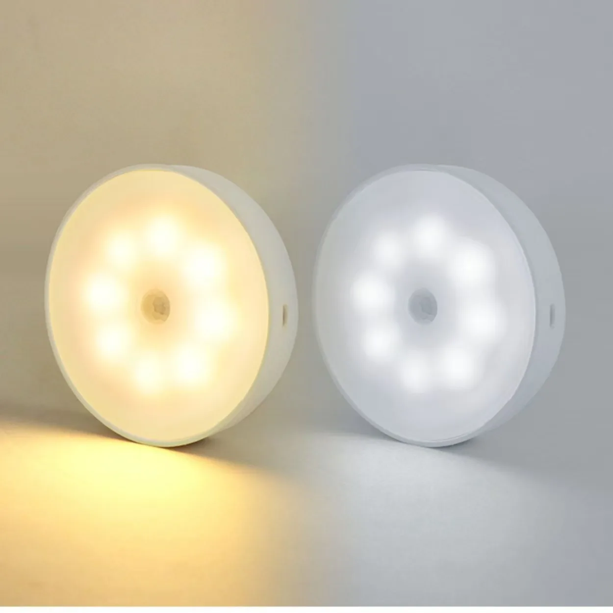 Human intelligent sensing lights are automatically super bright without plugging.