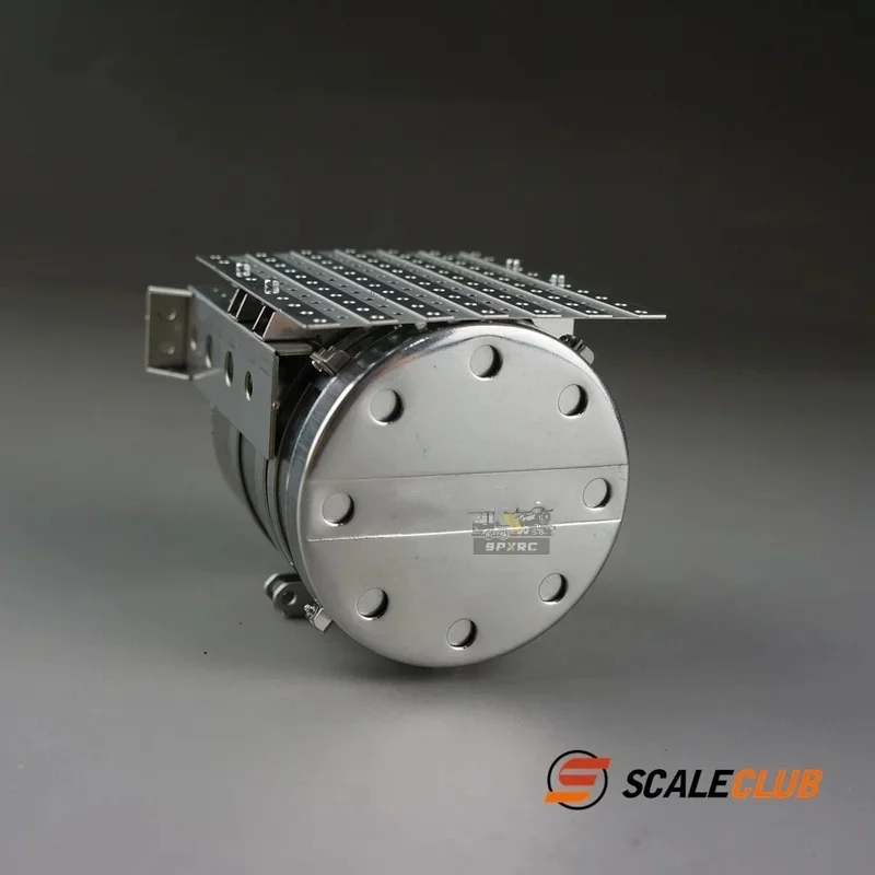 

Scaleclub Model 1/14 For Scania R620 R470 Metal Exhaust Tank For Tamiya Lesu Rc Truck Trailer Tipper