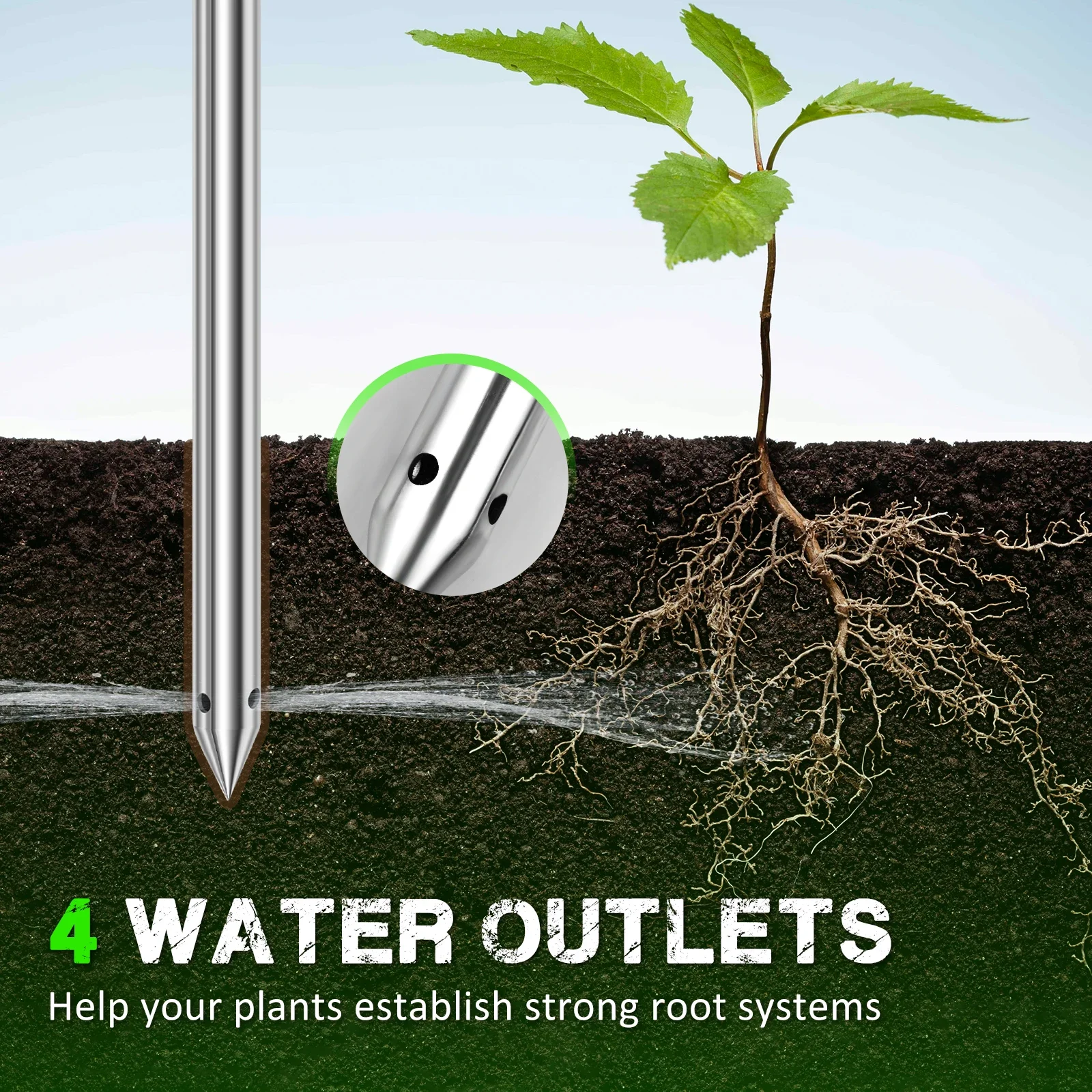 Strumento per Irrigazione Radi - Root Watering Spike recensione e prezzo