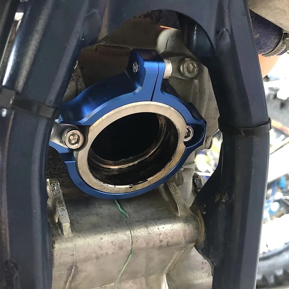 Para Husqvarna TC TX TE 250 300 Protector de abrazadera de brida de escape 250SXF 300XCW 2024 2025 para GASGAS EC EX 250 EC300 250MC