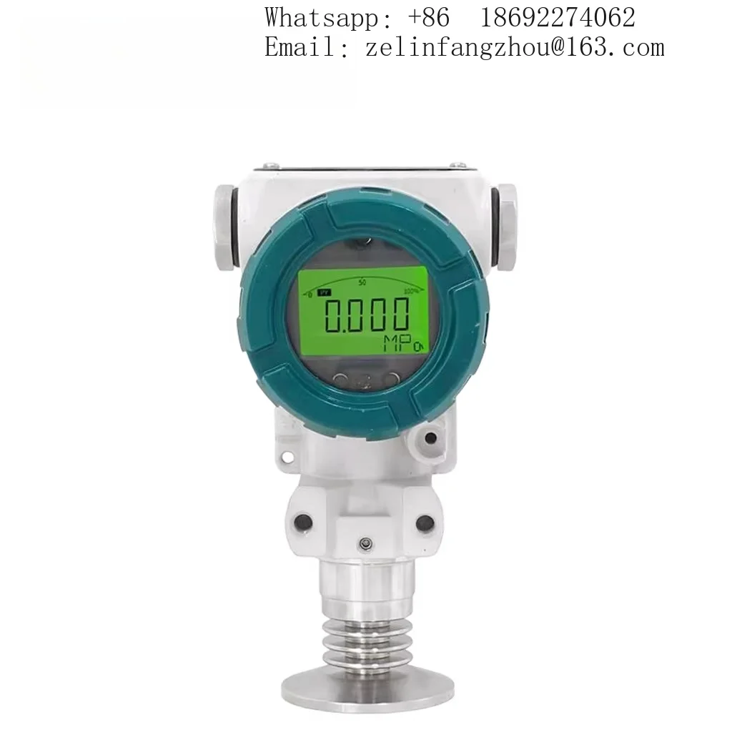 SS316L Sanitary Pressure Transmitter MX-YL-120 4-20mA Hygienic Sensor High Accuracy CE Certified Heavy Duty Liquid Pro