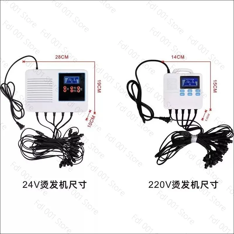 For  Perm Machine Portable Digital Hair Perm Machine 220V 24V Ceramic Hair Curler Salon Special Hot Perm Tool
