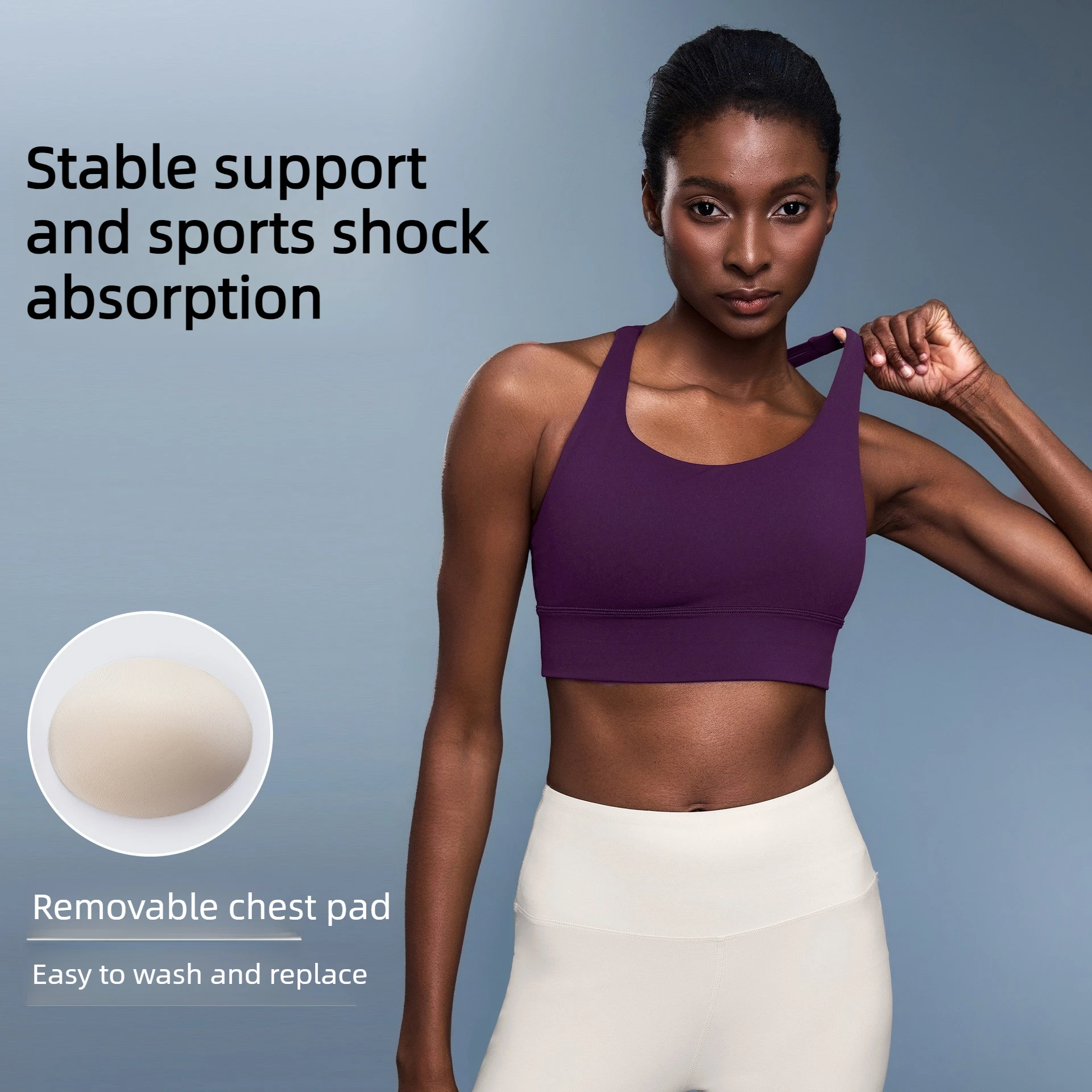 Gym Workout Sports Bras High-Intensity Sports Bra Cross Sexy Running Barely There Beauty Back Fitness Yoga Underwear for Women