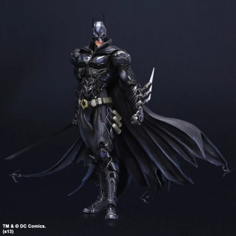 Marvel Anime Play Arts Arkham Reassembly Batman blueblack limited edition Joint mobility Action Figure Model Collection Toy gift