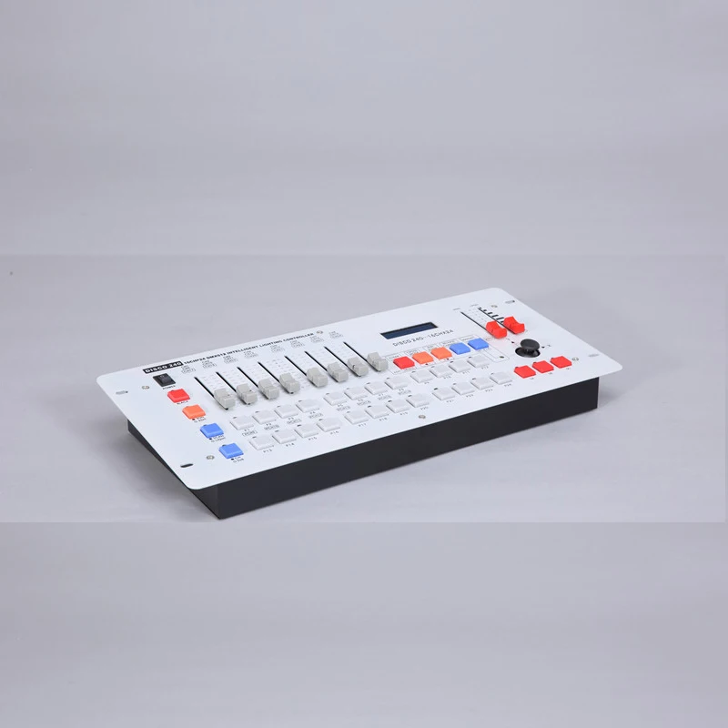 ไฟเวทีราคาประหยัด ดิสโก้ 240 คอนโทรลเลอร์ DMX สำหรับไฟดีเจ ไฟหัวขยับ