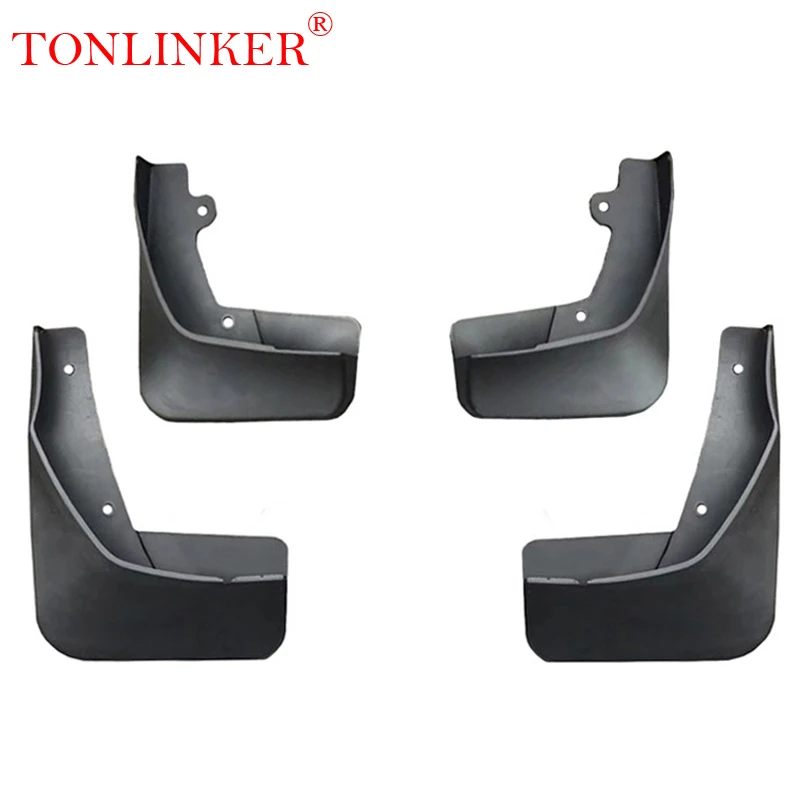 TONLINKER Car Mudguard For Trumpchi GAC GS3 2021 2022-Present Front Rear Mudguards Splash Guards Fender Mudflaps 4Pcs Accessorie