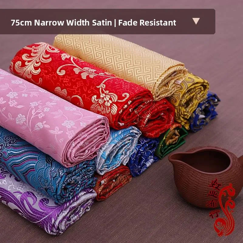 

Silk Satin Fabric Ofuts Ordinary Silk Geometric Pattern DIY Home Crt Materials Chinese Sle Fabric from Mainland China