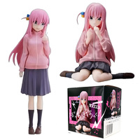 10-16cm BOCCHI THE ROCK! Hot Anime Figure Gotoh Hitori Action Figure Guitarist Girl Figure Desktop Collections Model Doll Toys
