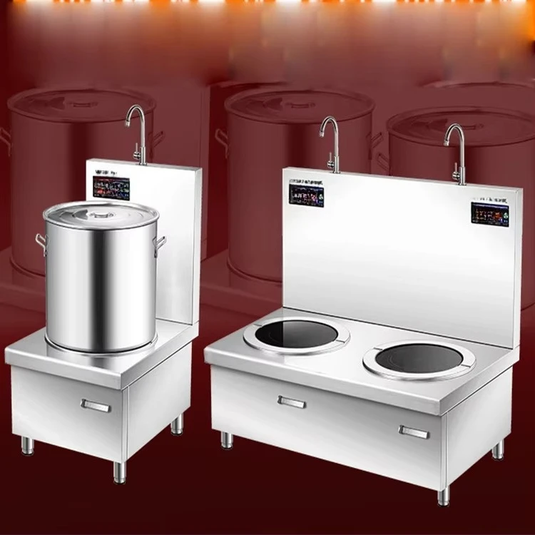 Soup Pot Range for Restaurant Induction Soup Cooking Stove Induction Large Wok Stove