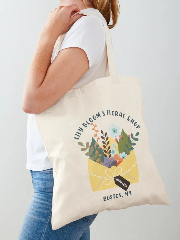 lily blooms floral shop - it ends with us {colleen hoover} Tote Bag hand bags Shopper bag