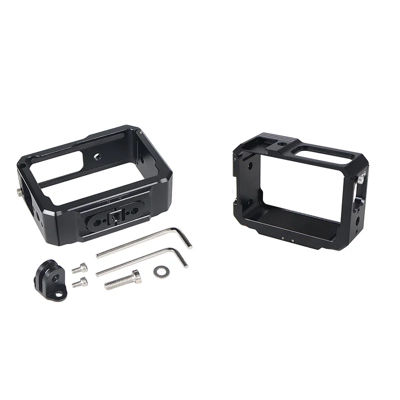 

Multi Cold Boots Expansion Flash Mount Magnetic Folding Cage Protective Frame For Insta360 One RS B
