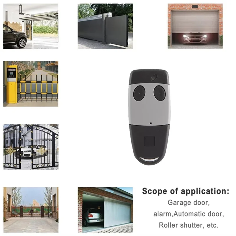 【Heiß verkaufte Artikel】 5PCS 433,92 MHz Garagentor-Fernbedienung für CARDIN S449 QZ2 QZ4 TXQ449100 TXQ449200 TXQ449300 Handheld Tran