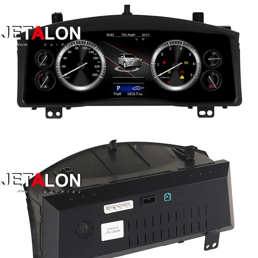 

Linux Digital Cluster Virtual Cockpit For Lexus LX570 2007-2015 LCD Dashboard Instrument Modification Speedmeter Car Upgrade