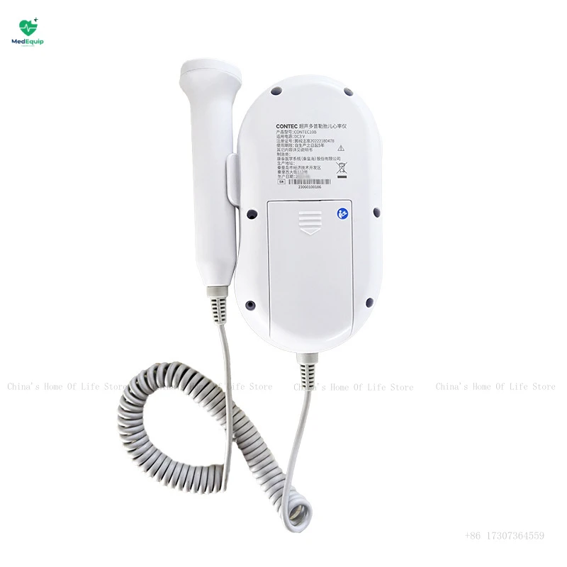 Monitor de Frecuencia Cardíaca Fetal Doppler por Ultrasonido para Mujeres Embarazadas, Detector de Movimiento y Frecuencia Cardíaca Fetal para el Hogar, Marca Kangtai