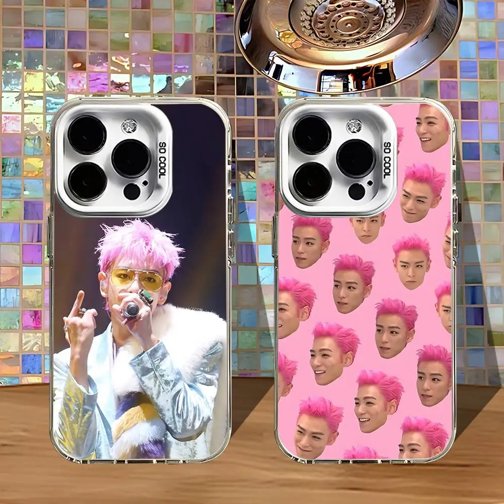 

T-TOP C-Choi S-Seung-Hyun Phone Case For iPhone 16,15,14,13,12,11,Pro,XS,Max,Plus,Mini,SE4,E White Matte Shockproof Cover