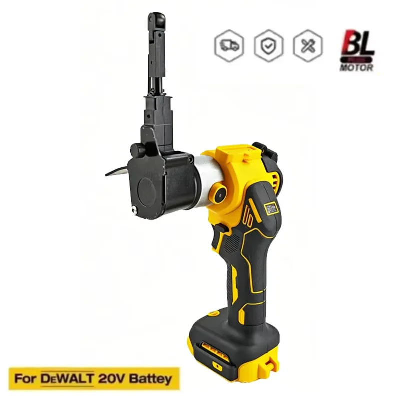 Brushless Electric Mini Belt Sander 11000RPM Angle Grinder Cordless Belt Sander Polisher Power Tool for DeWALT 20V Battery