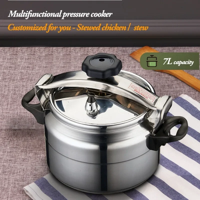 Pressure Cooker Explosion-Proof Cooking Pots  Premium Aluminum Pressure Cooker Home Pressure Cooes  Commercial Also Available